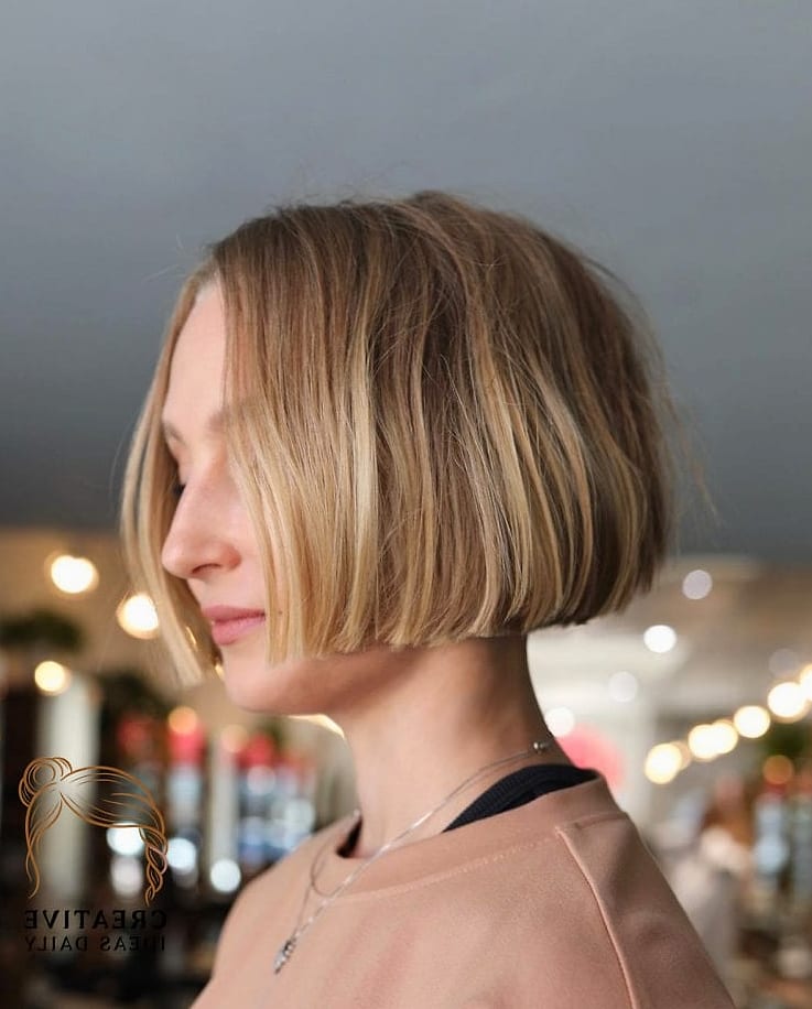Sleek Blunt Bob