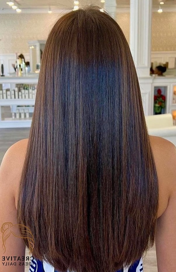 Sleek Straight Long Hair