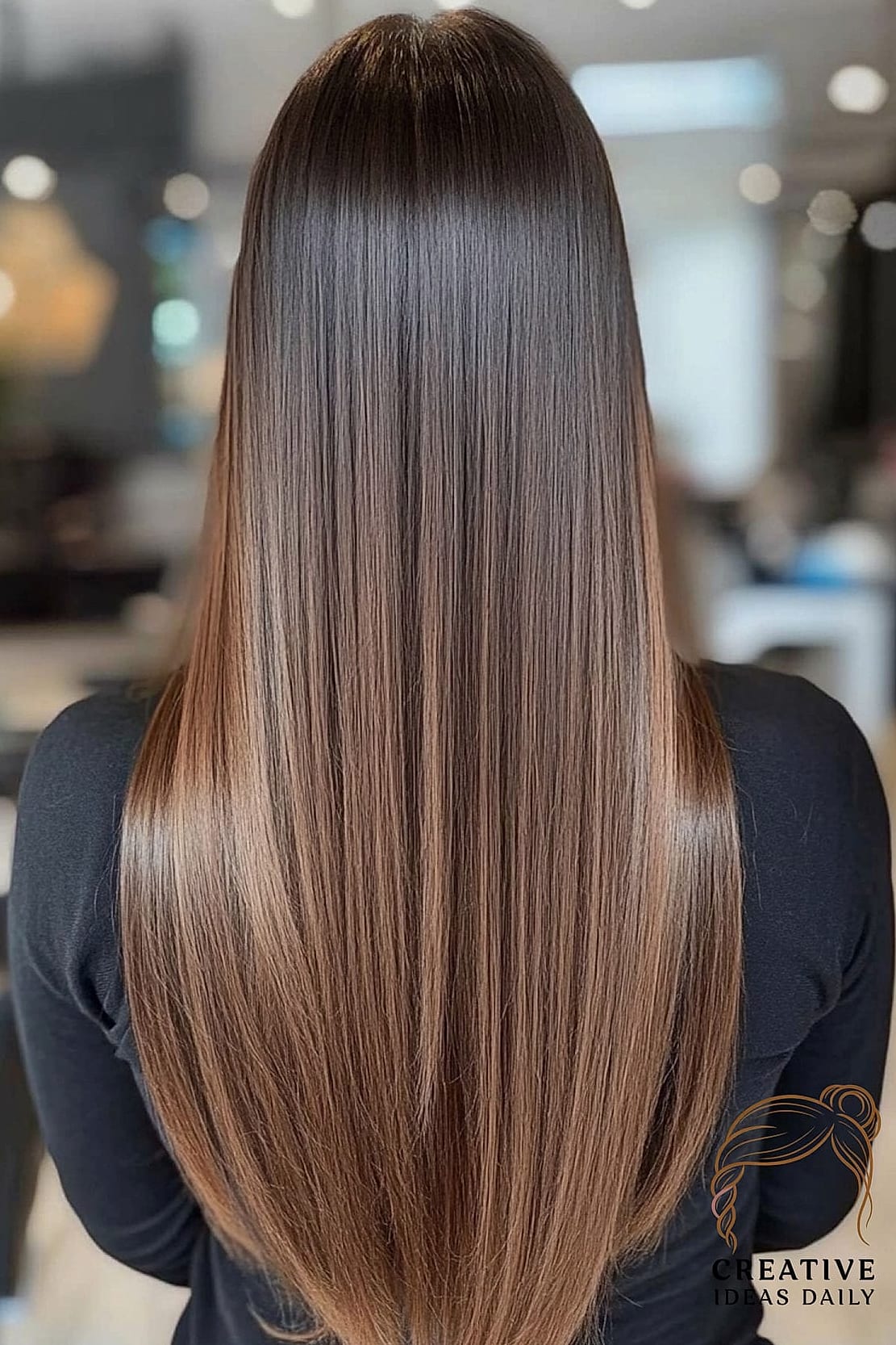 Sleek Straight Hair
