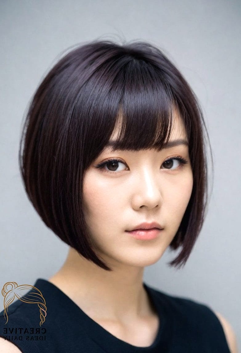 Sleek Undercut Bob