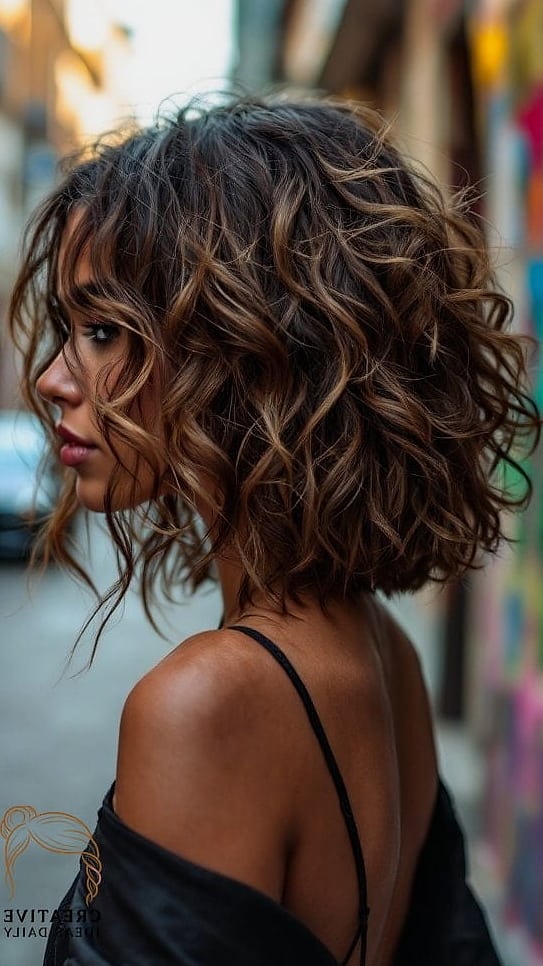Soft Curly Lob