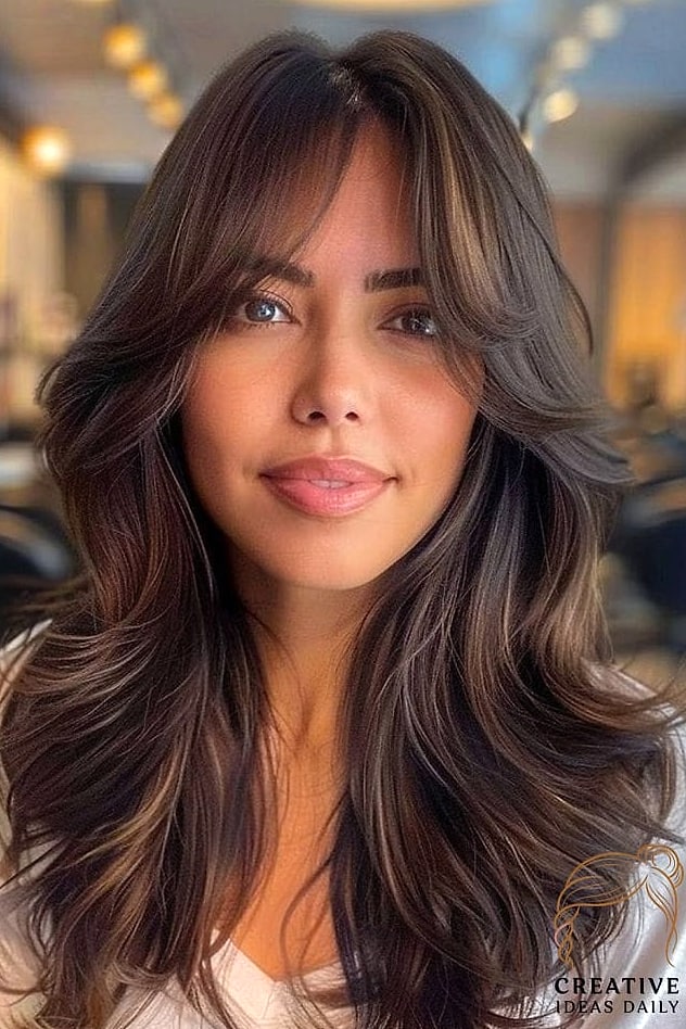 Soft Curtain Bang Bob
