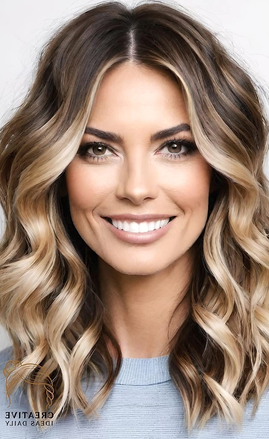 27 Medium Length Hair Ideas Every Woman Needs to See 4 Soft Waves With Face-Framing Layers