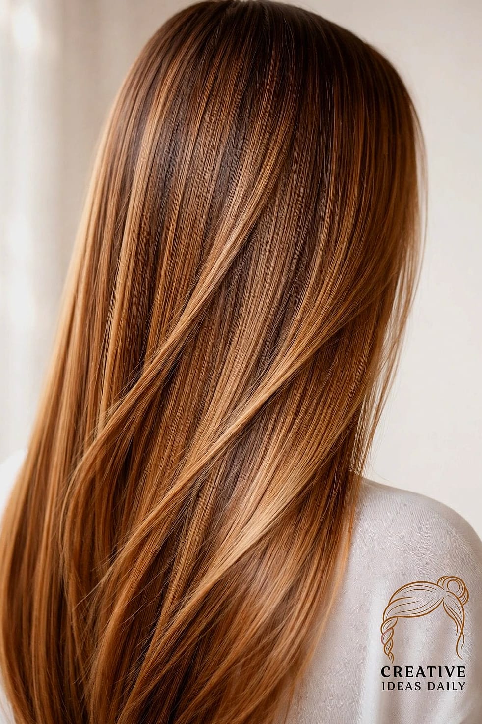 Straight Hair With Subtle Balayage