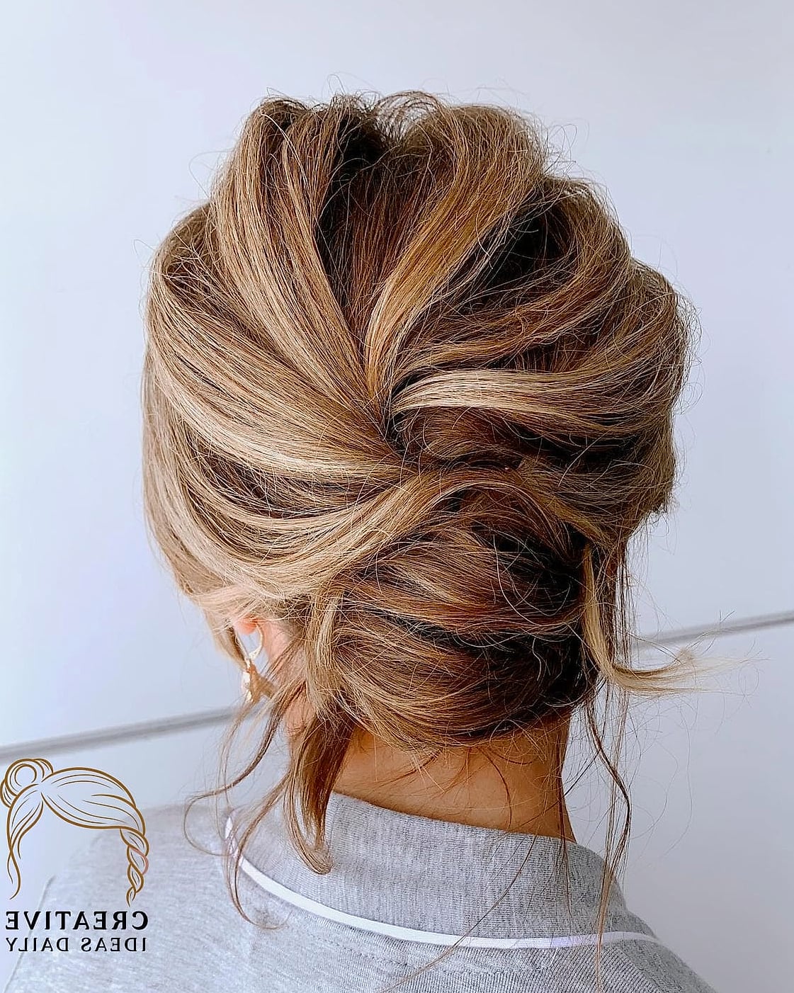 Structured French Twist