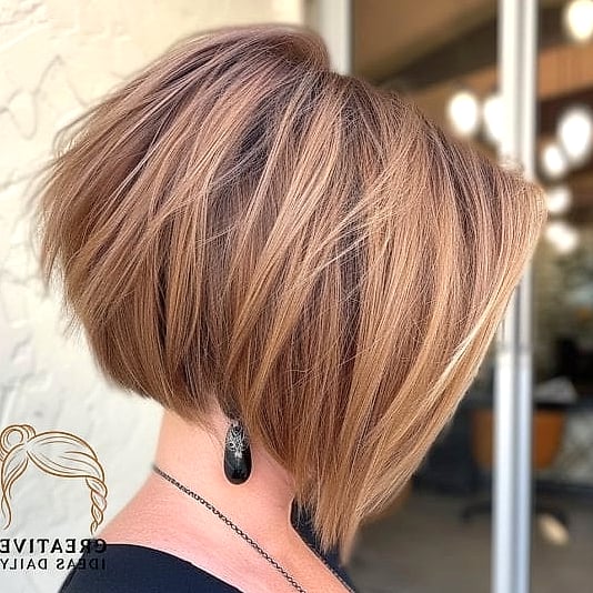 Tapered Bob (Stacked in the Back)