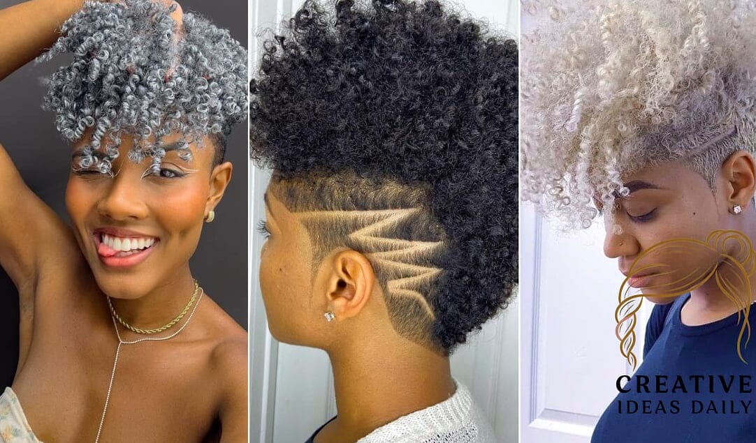 Tapered Long Pixie Cut Bangs for Over 60