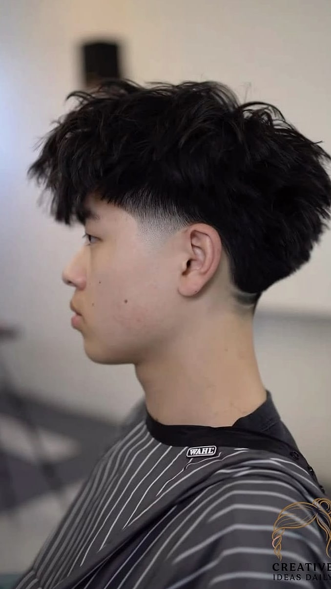21 Asian Short Hair Ideas That Are Trending Right Now 18 Tapered Neckline Pixie