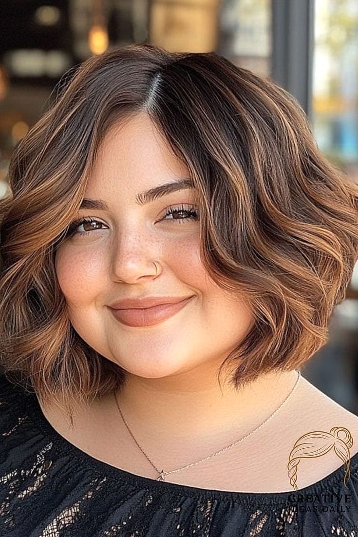 Textured Bob with Undercut Nape