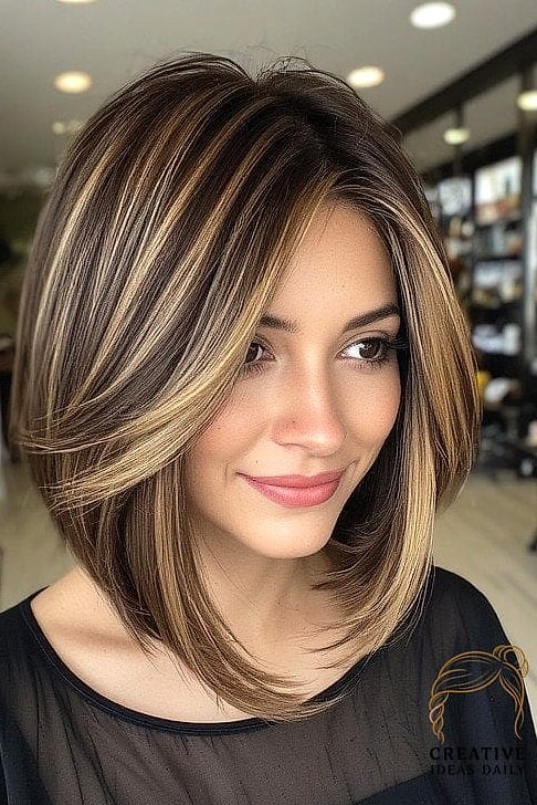 Textured Bob with Undercut
