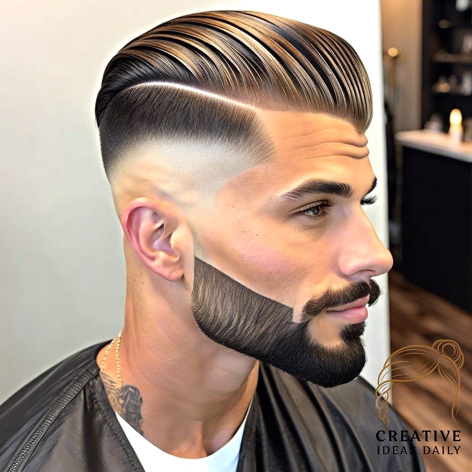 Textured Comb Over