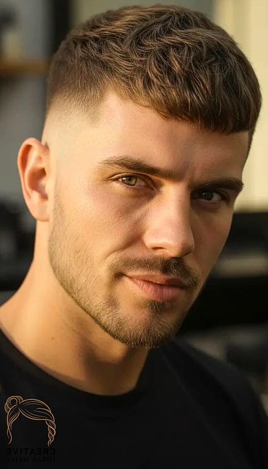 Textured Crop with Undercut Detailing