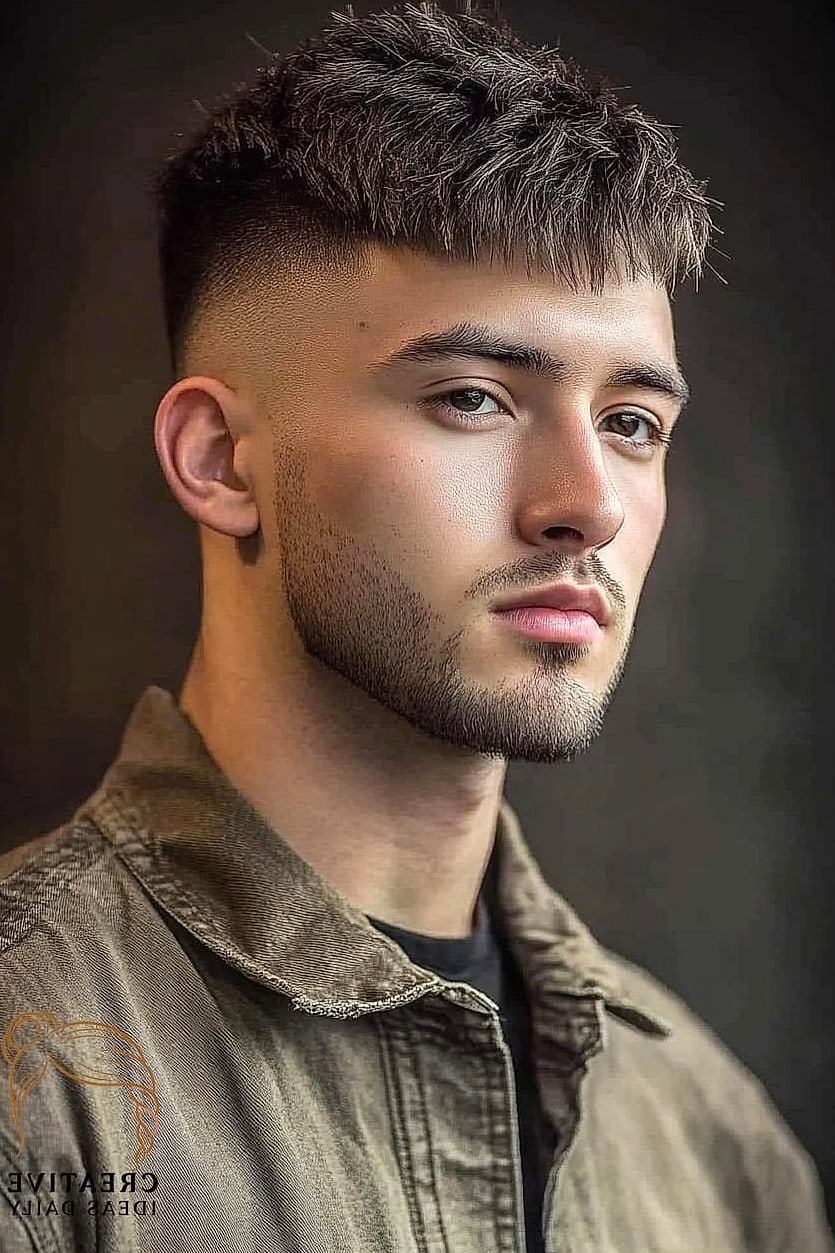 Textured Crop With Highlights