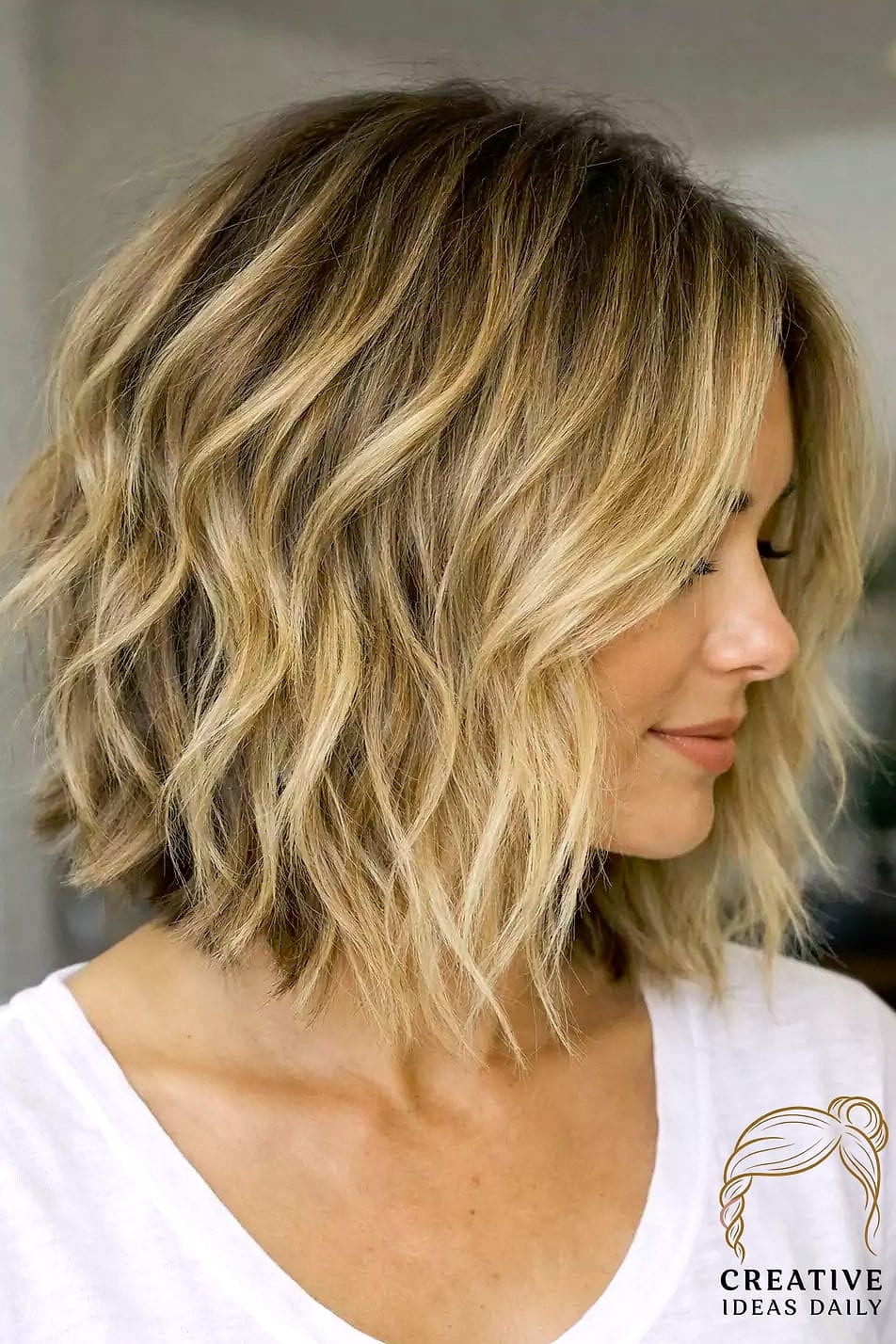 Textured Lob with a Slip Dress