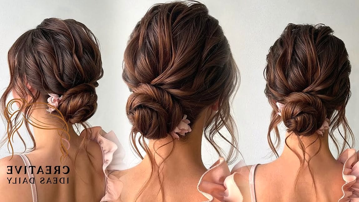 The Textured Low Bun