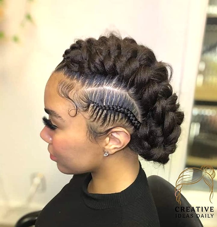 Twin Braided Buns