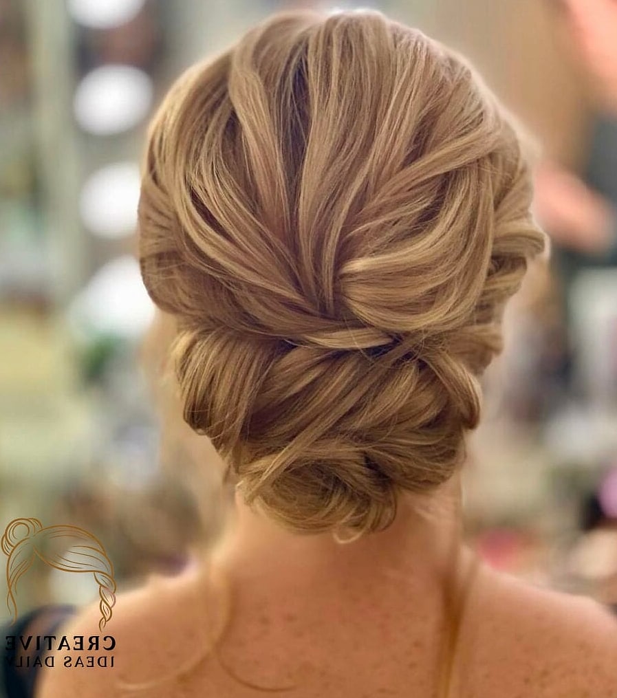 Twisted Low Ponytail