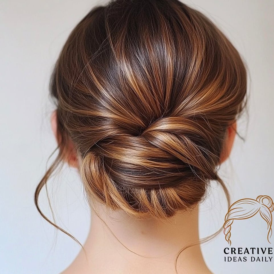 Twisted Space Buns