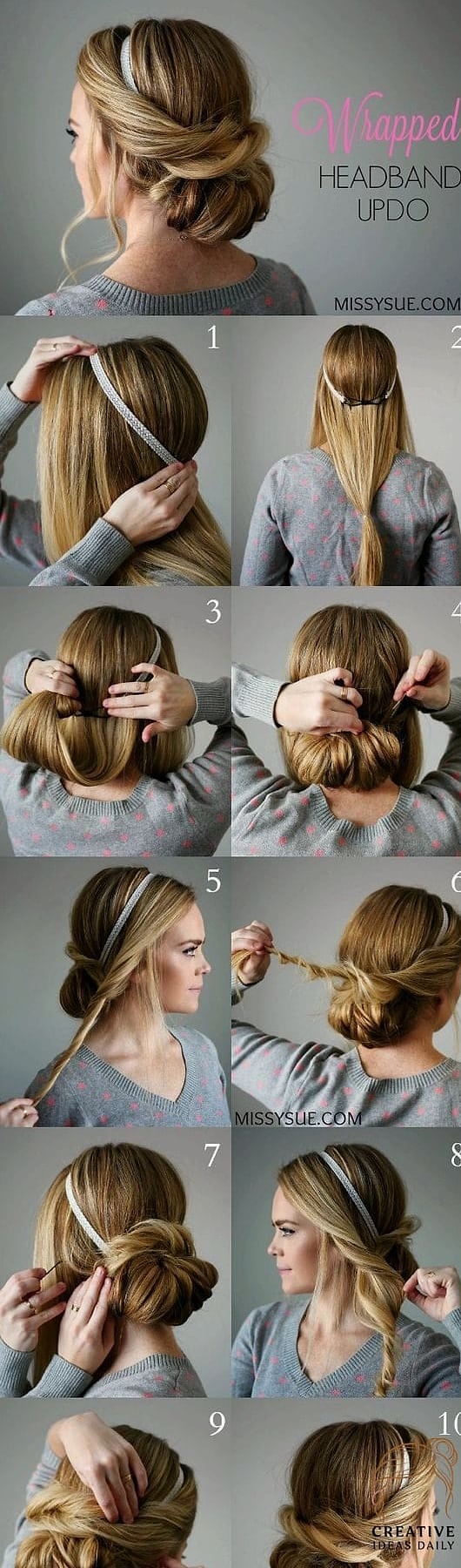 The Twisted Two-Strand Updo