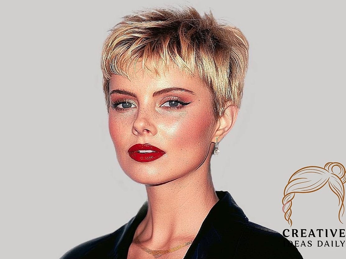 30 90S Pixie Cut Ideas You Need to Try Next 29 Two-Tone Pixie