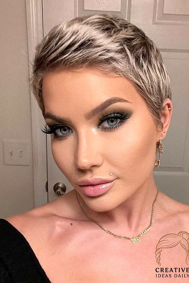Ultra-Short Pixie Buzz