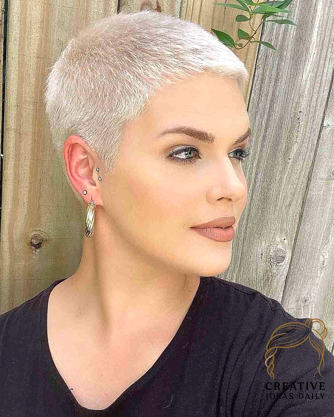 Very Short Undercut Bob