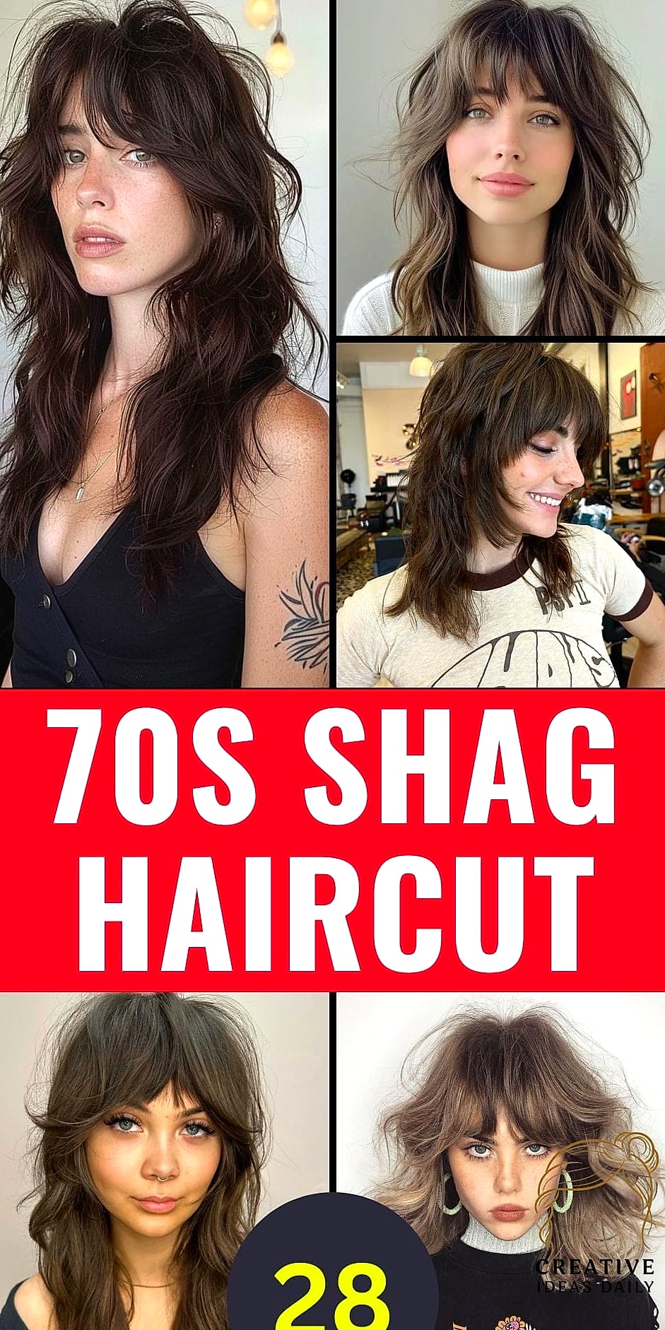 Vintage Shag with Bangs