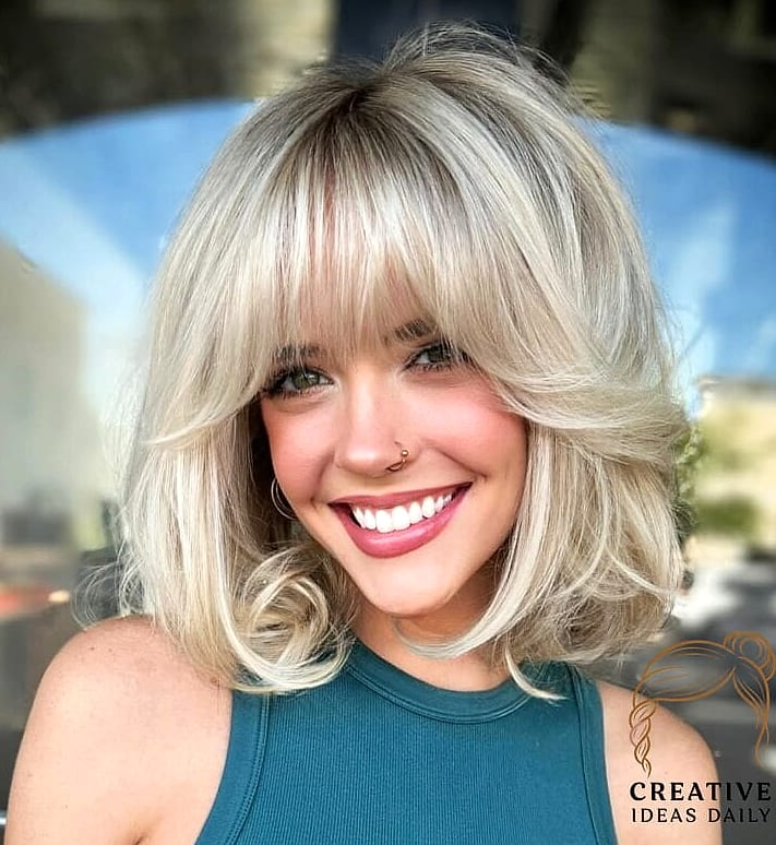Voluminous Blowout Bob
