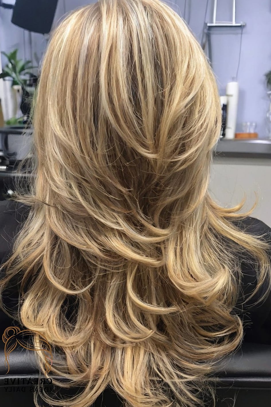 Voluminous Crown Layers