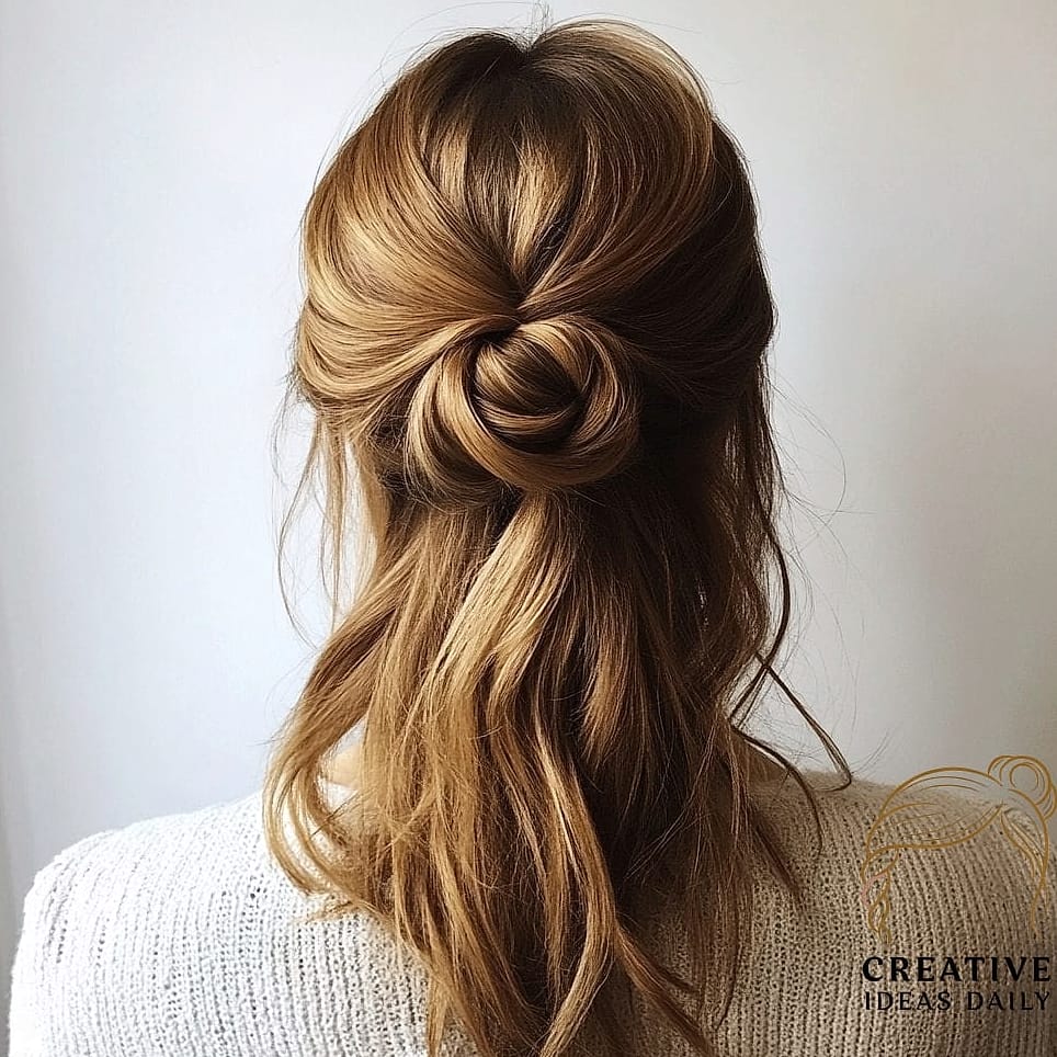 Voluminous Top Knot