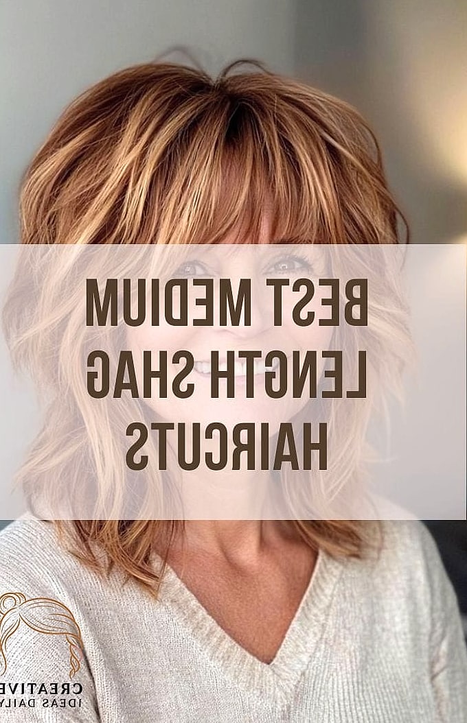 Wavy Shag with Wispy Bangs