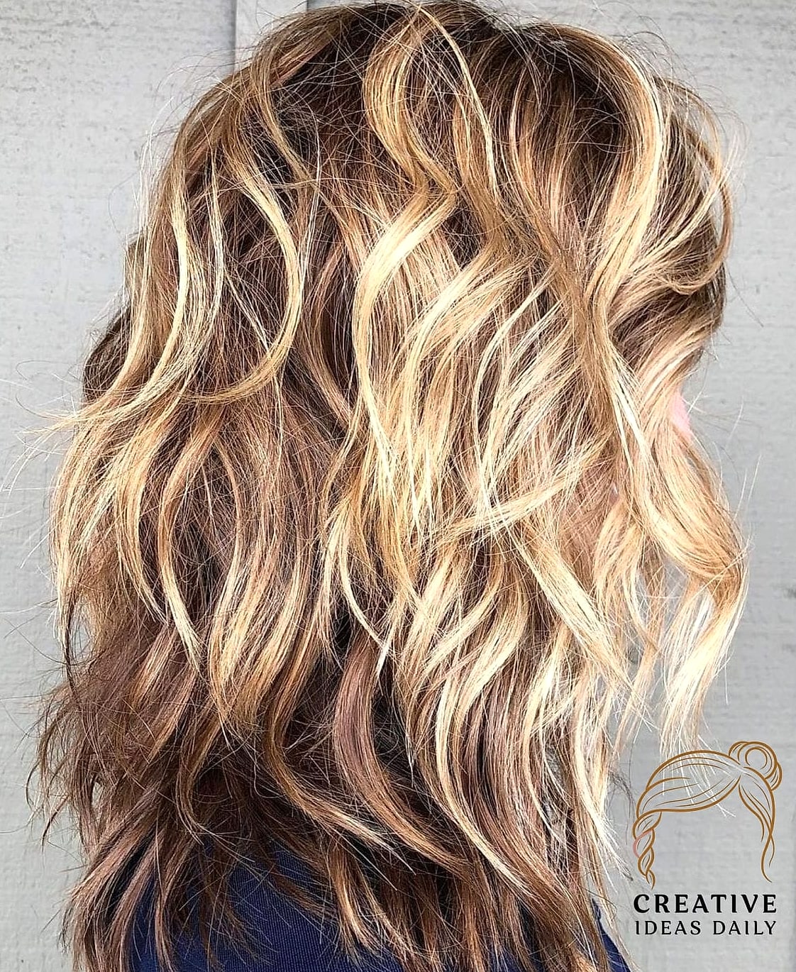 Wavy Shag with Feathered Layers