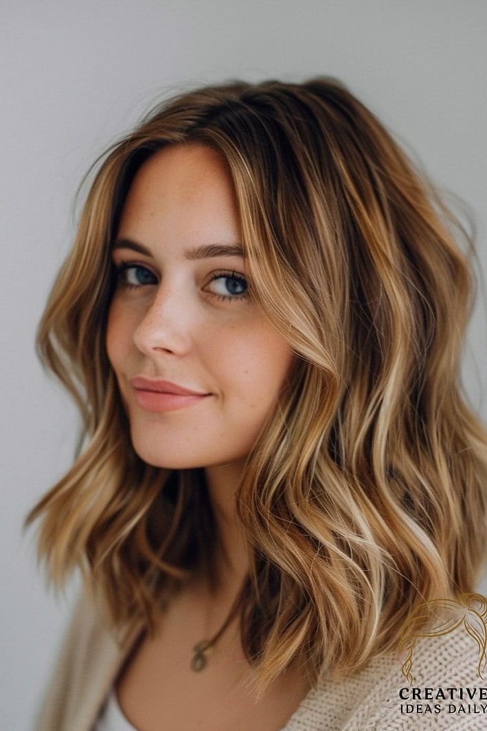 Wavy Side Part