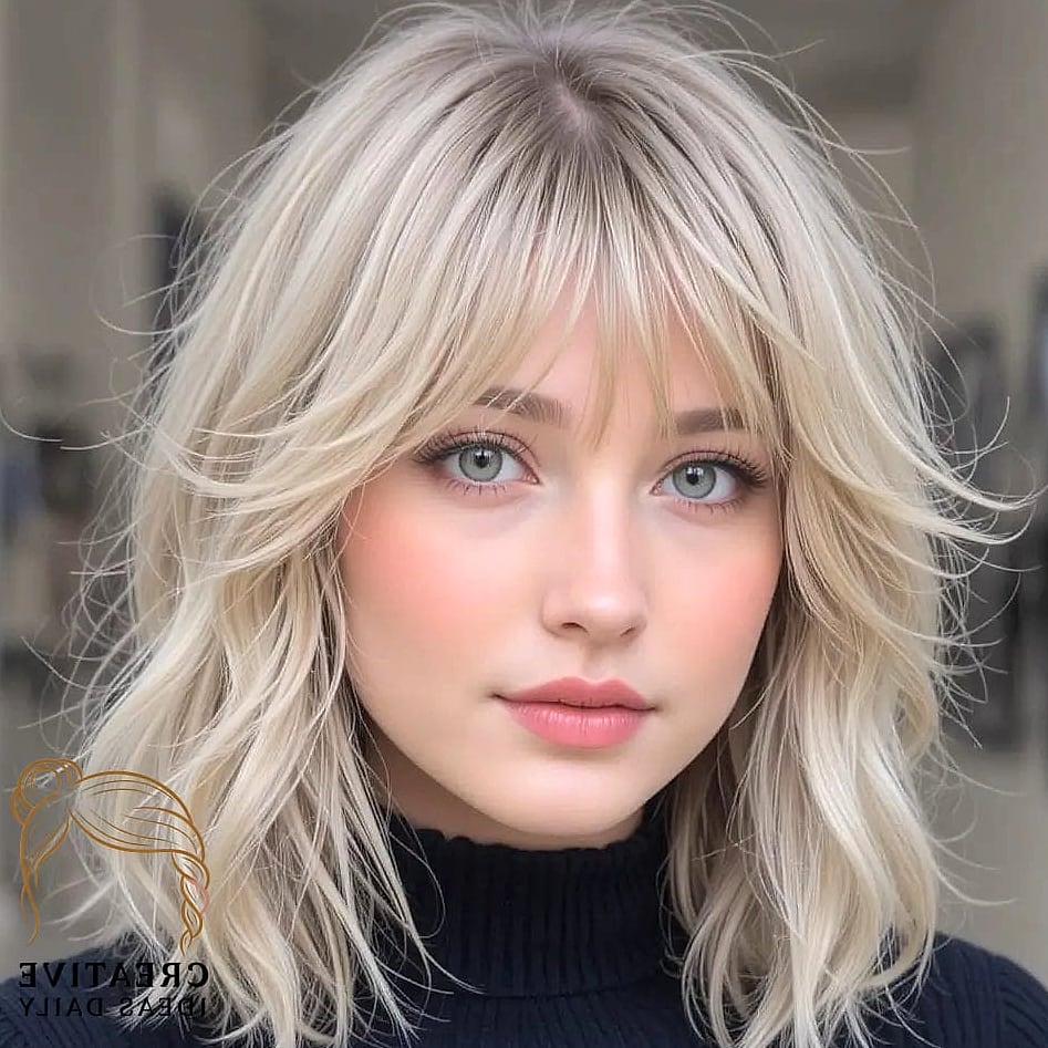 Wispy Bangs with Long Hair