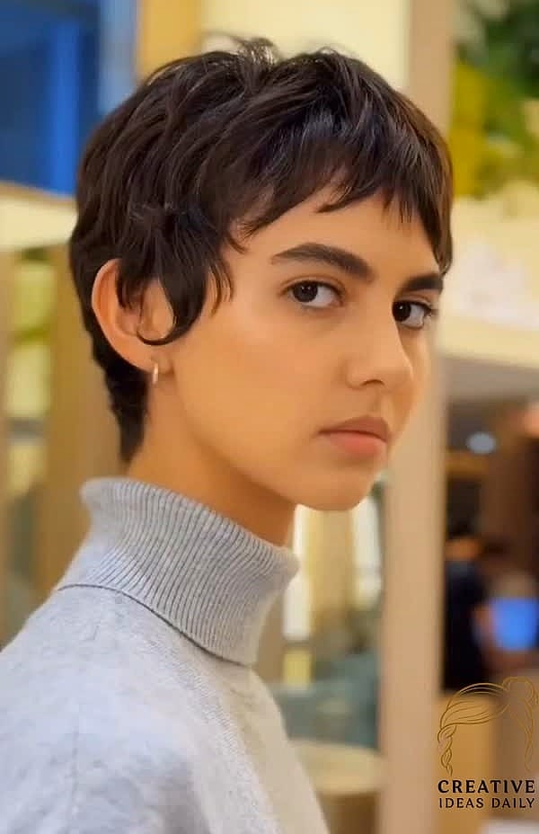 Wispy Fringe Pixie