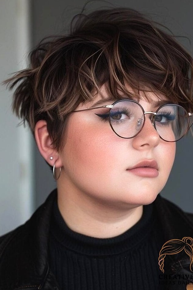Wispy Pixie Cut with Face-Framing Fringe
