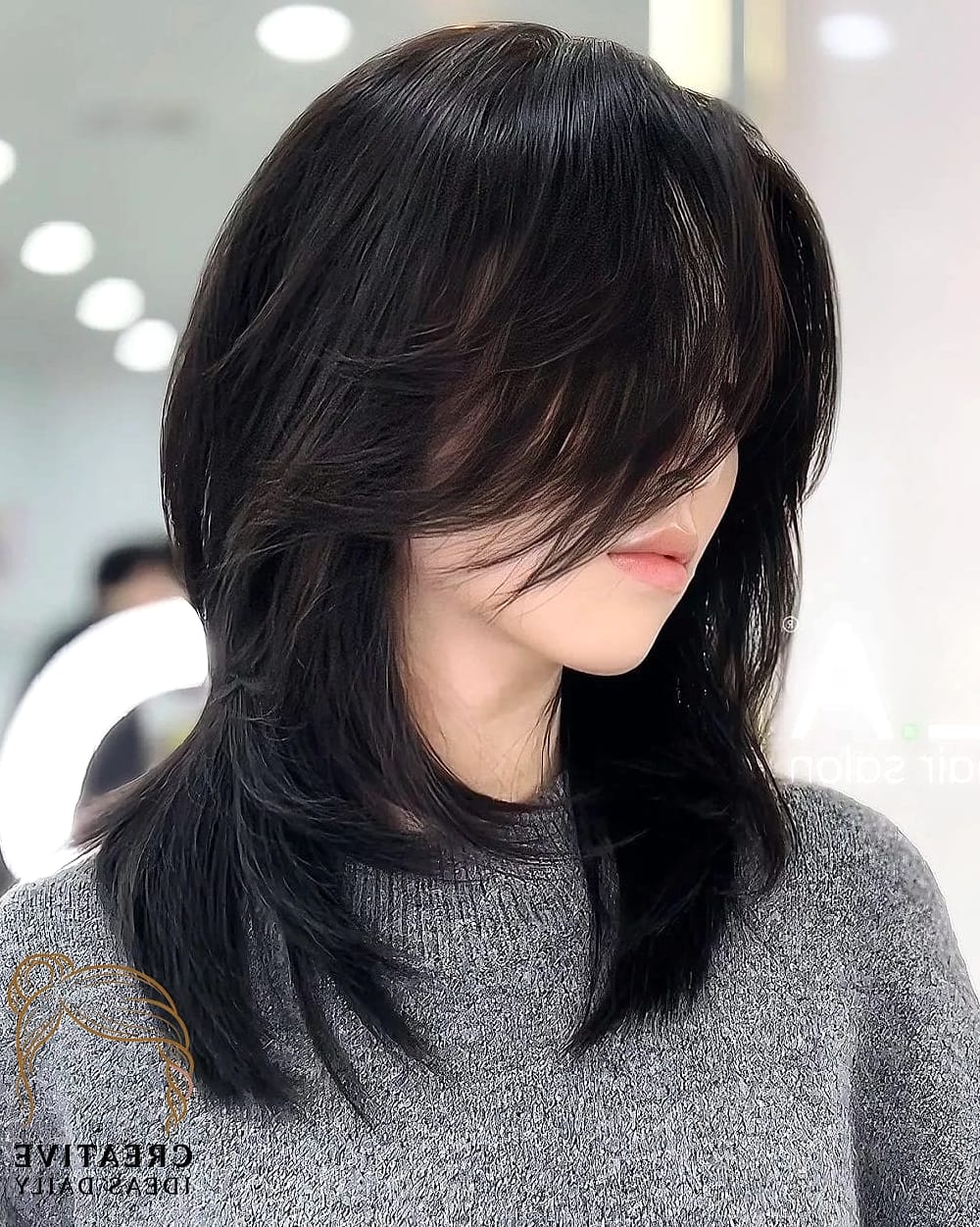 Wolf Cut Medium Length