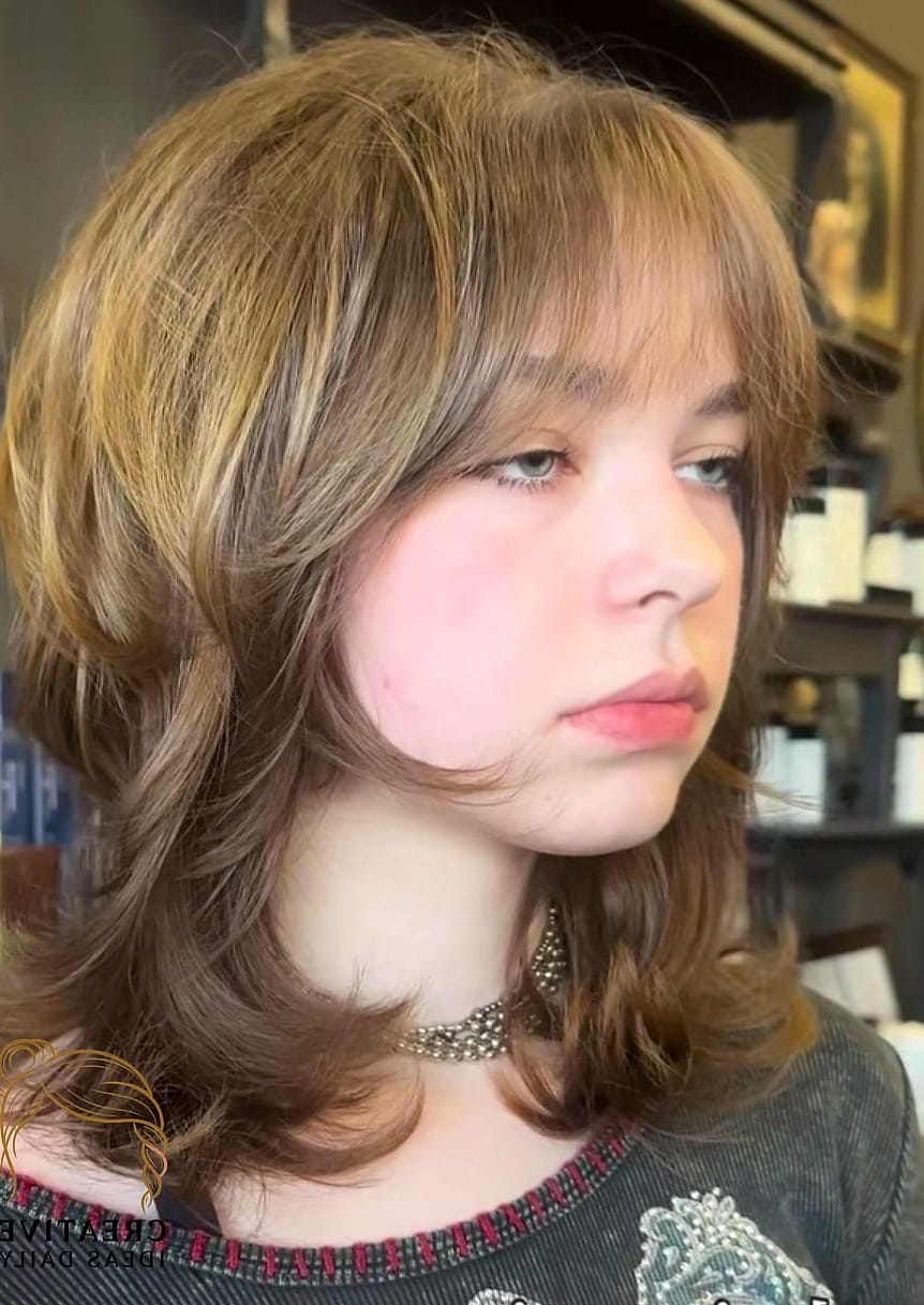 Wolf Cut for Long Hair